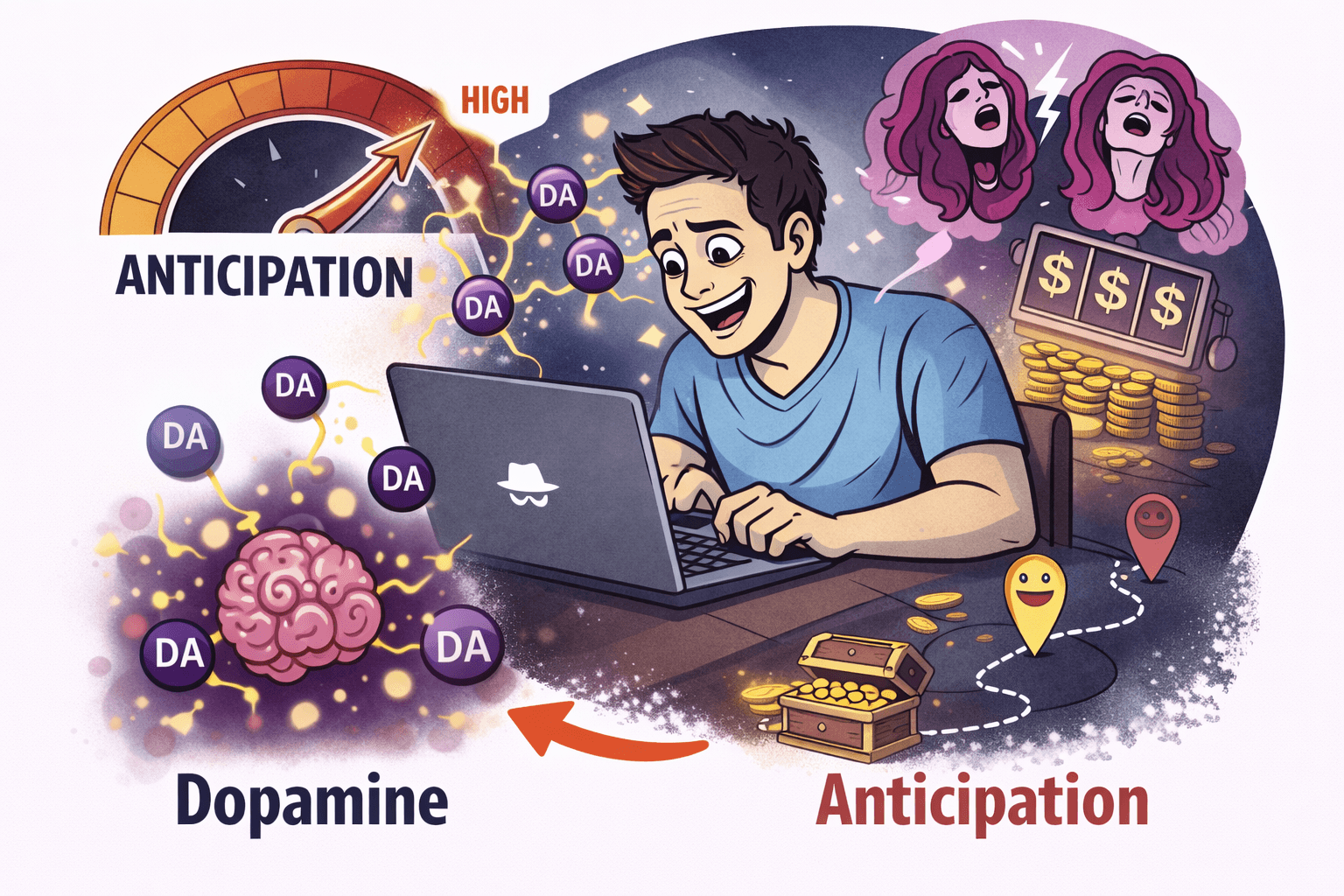 dopamine and anticipation