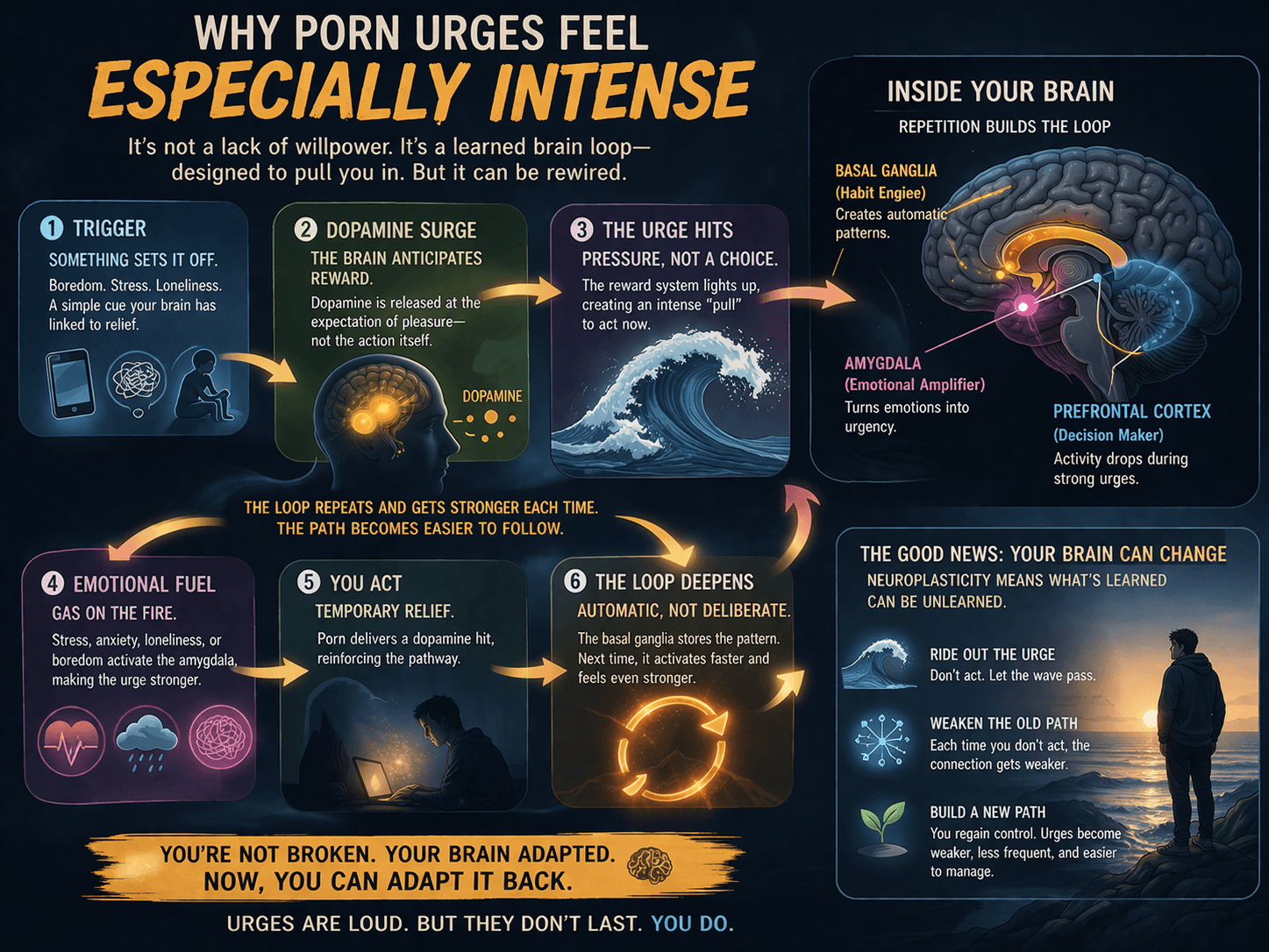 Why porn urges feel intense