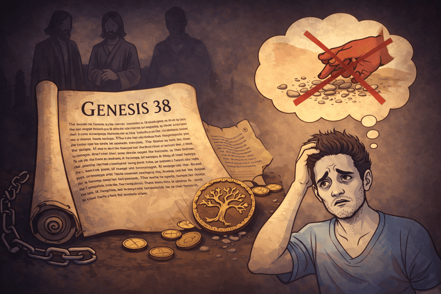 Genesis 38 and Onan perspective on masturbation