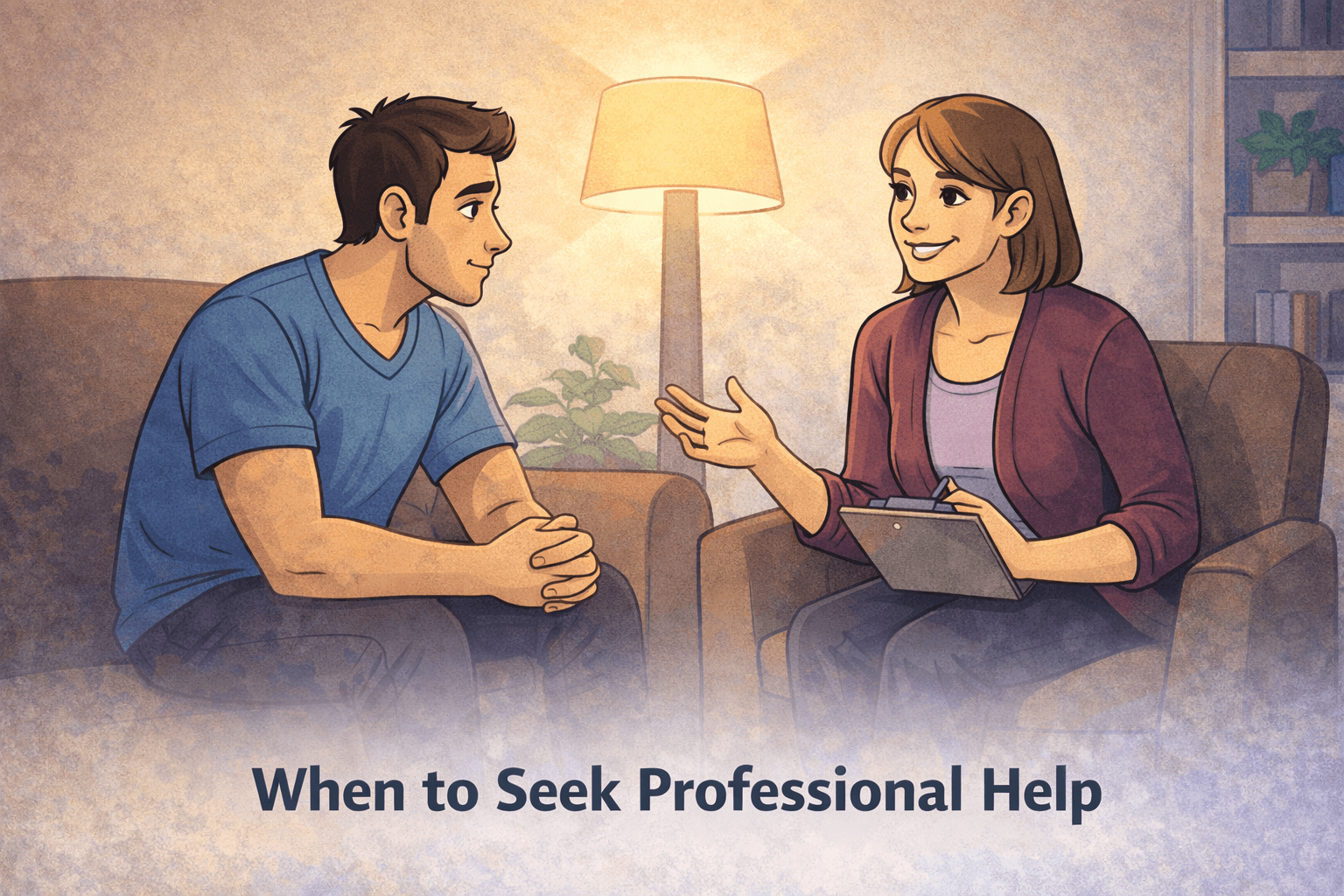 When to seek professional help for porn recovery
