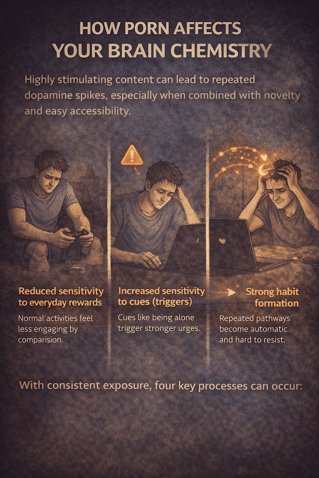 how porn affects your brain chemistry