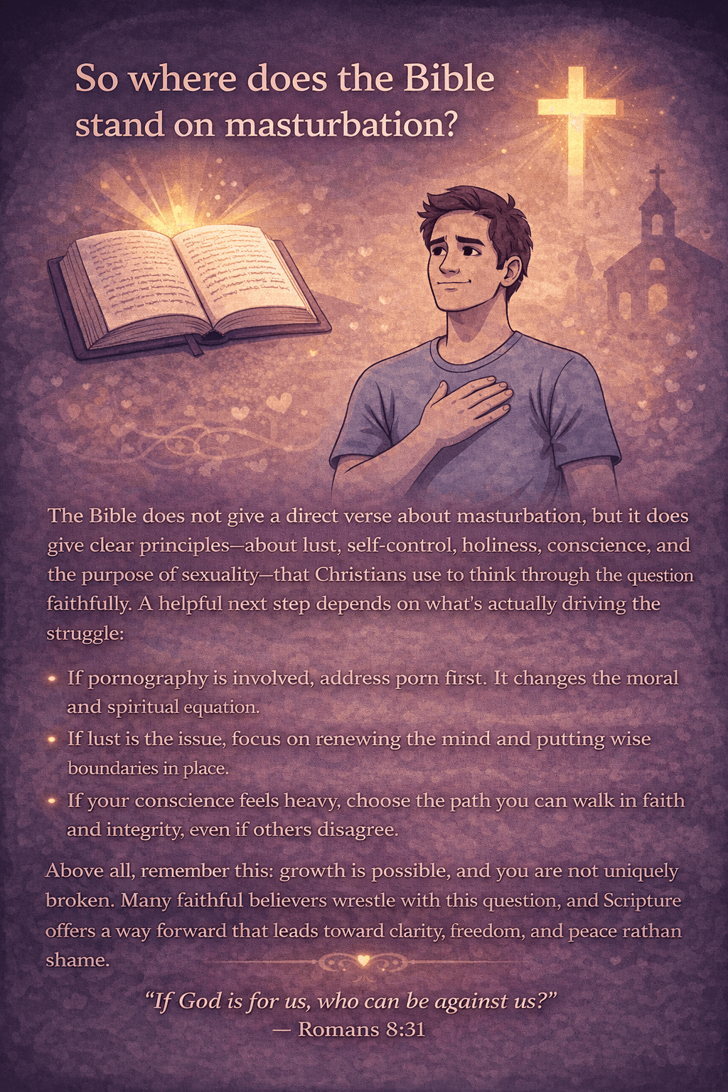 Where does the Bible stand on Masturbation